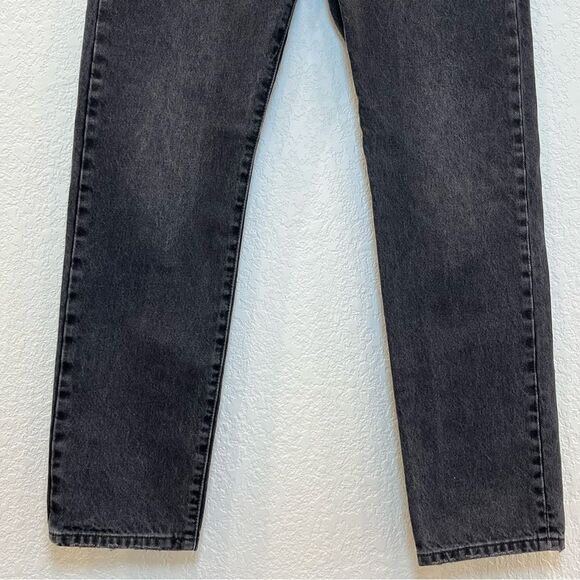 Levi's Premium Middy Straight Jeans in No Service Black size 29 - Picture 12 of 16